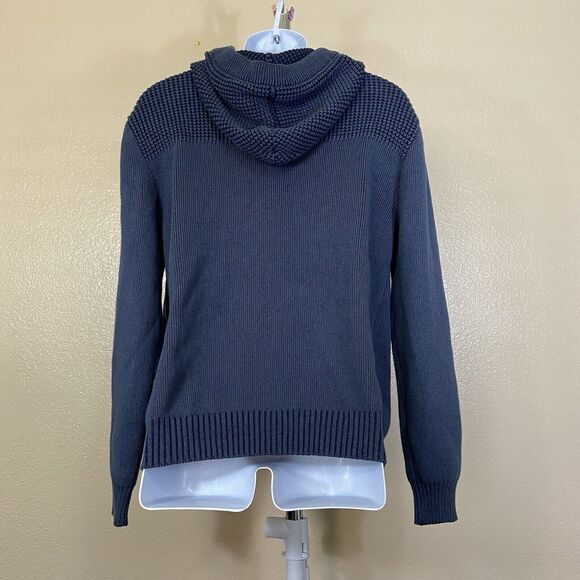 Sun Stone Basic Navy Medium Hoodie NWT - Picture 2 of 13
